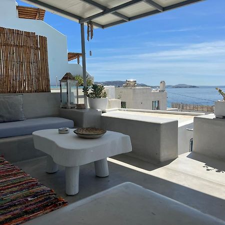 Mykonos Tourlos Nests - Sea View Escape Apartman Kültér fotó