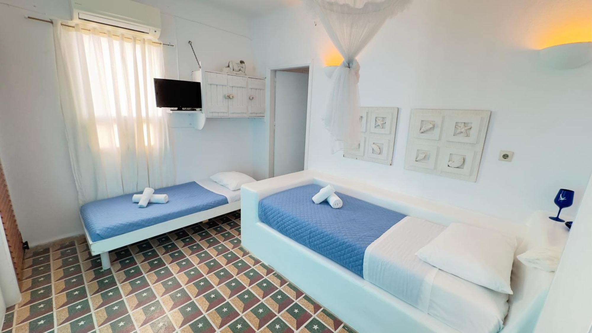 Mykonos Tourlos Nests - Sea View Escape Apartman Kültér fotó