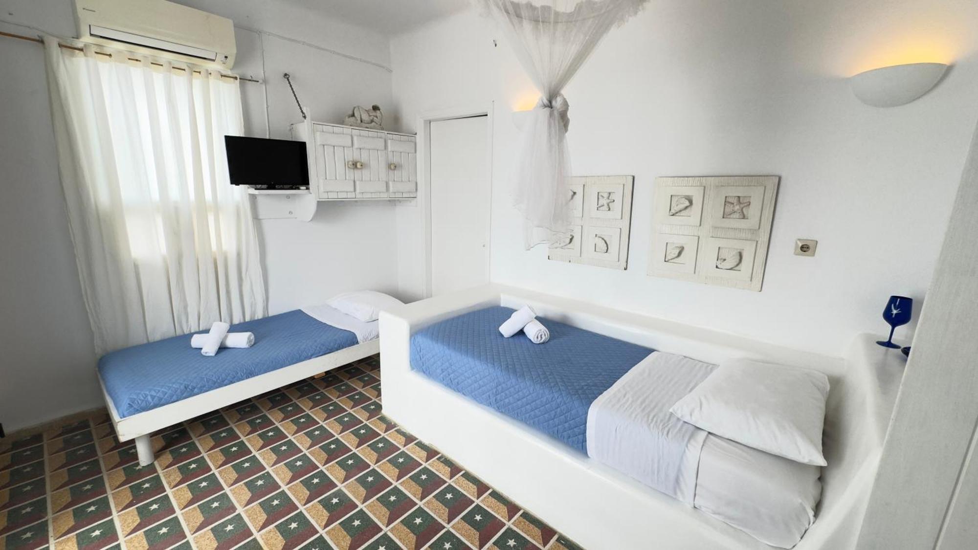 Mykonos Tourlos Nests - Sea View Escape Apartman Kültér fotó