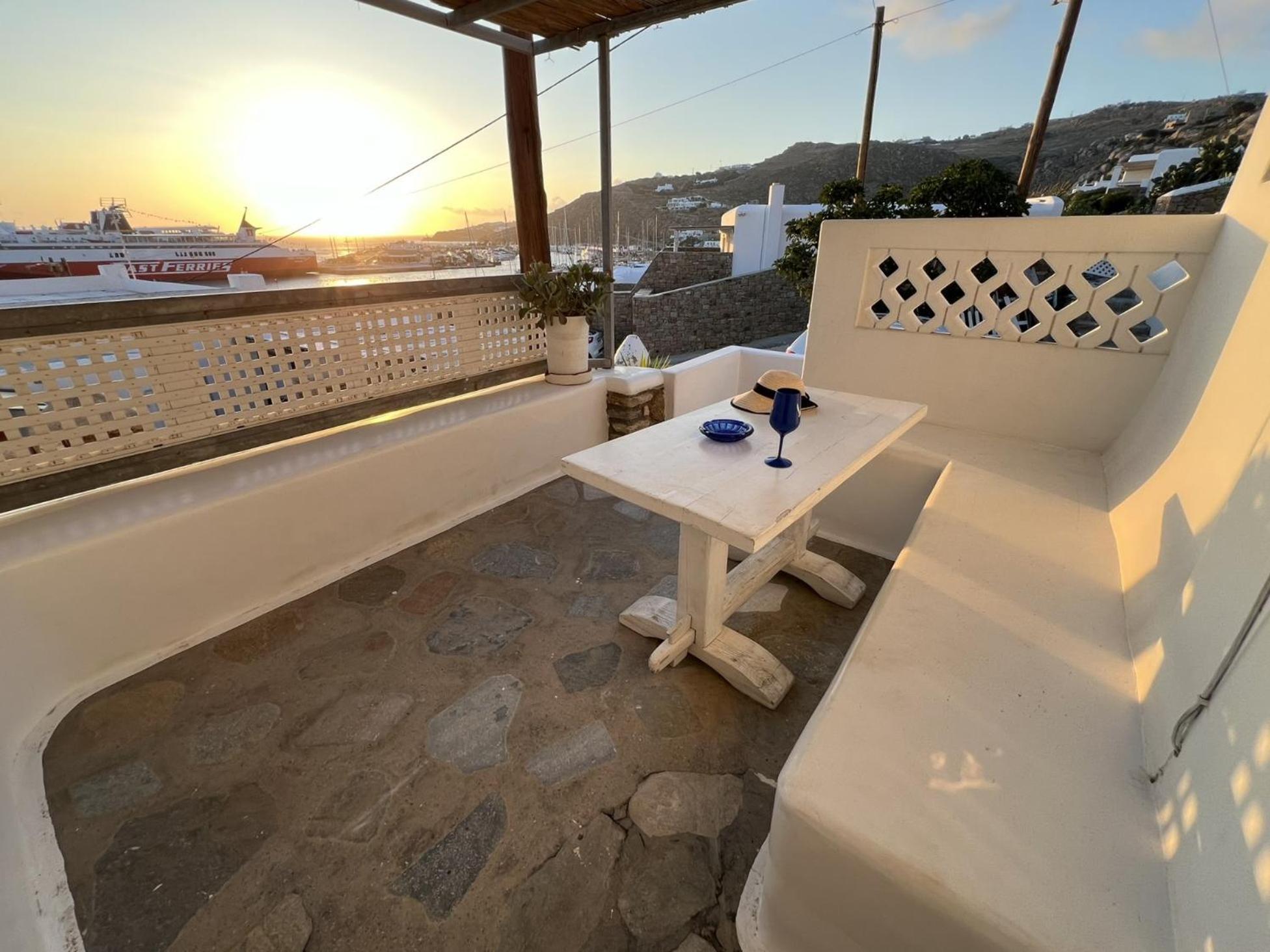 Mykonos Tourlos Nests - Sea View Escape Apartman Kültér fotó