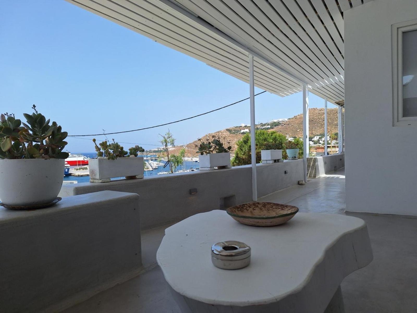 Mykonos Tourlos Nests - Sea View Escape Apartman Kültér fotó